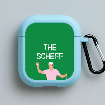 The Scheff Blue AirPods Case