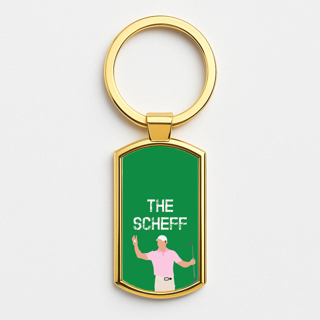 The Scheff Gold Keyring