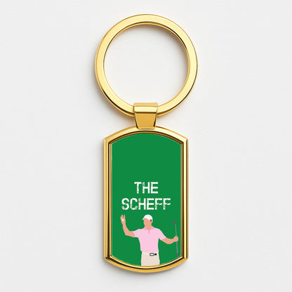 The Scheff Gold Keyring