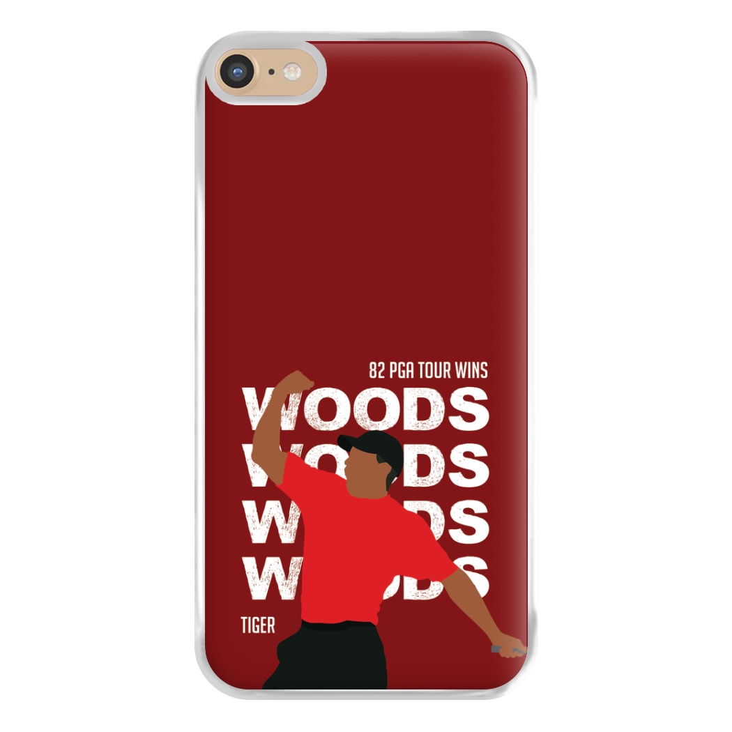 Woods Dark Red Phone Case for iPhone 6 Plus / 7 Plus / 8 Plus