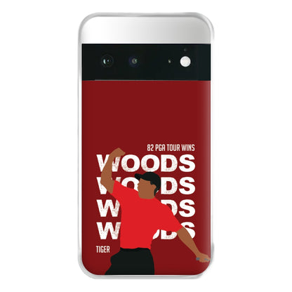 Woods Dark Red Phone Case for Google Pixel 6a