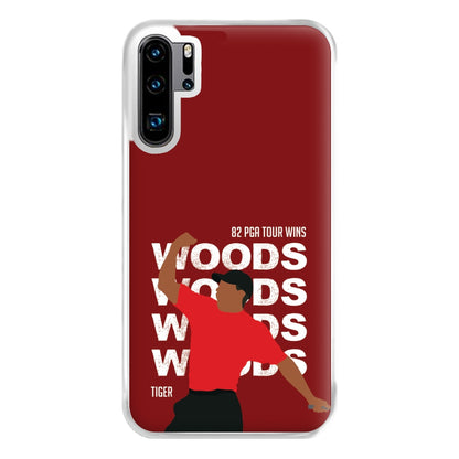 Woods Dark Red Phone Case for Huawei P30 Pro