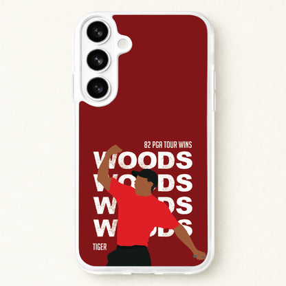 Woods Dark Red Phone Case for Galaxy S26 Plus