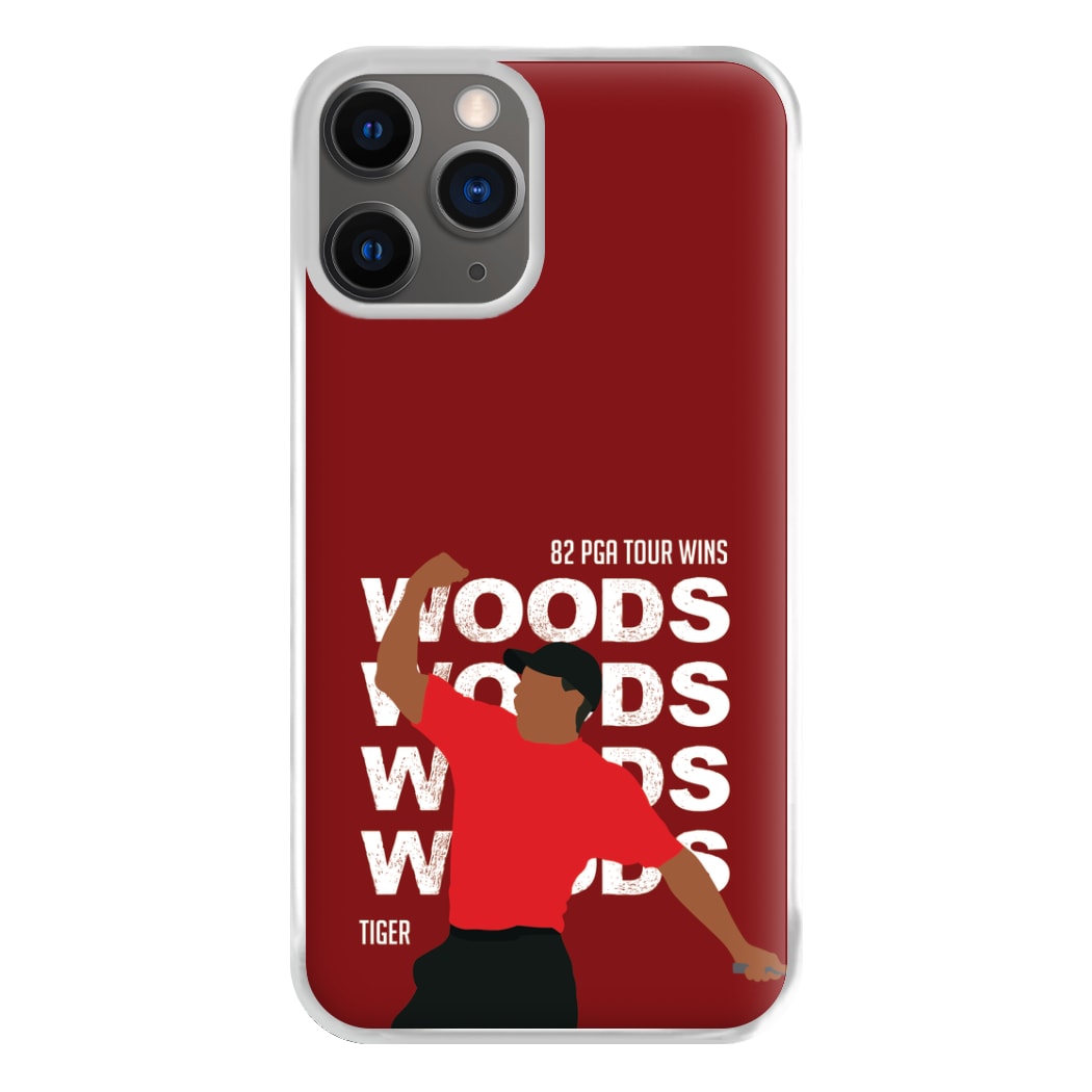 Woods Dark Red Phone Case for iPhone 12 Pro Max