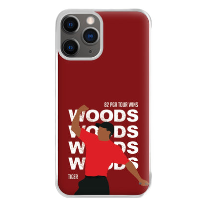 Woods Dark Red Phone Case for iPhone 12 Pro Max