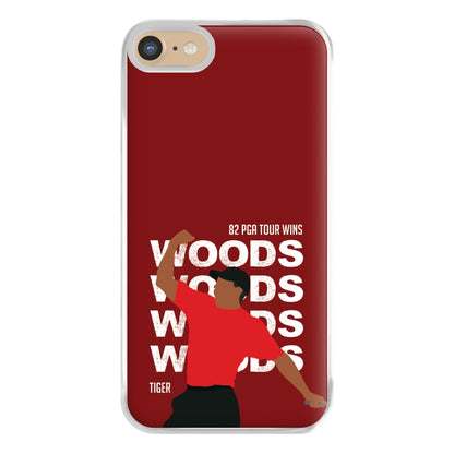 Woods Dark Red Phone Case for iPhone 6 / 7 / 8 / SE