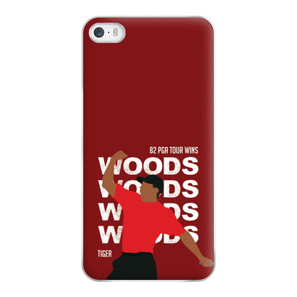 Woods Dark Red Phone Case for iPhone 5 / 5s / SE 2016