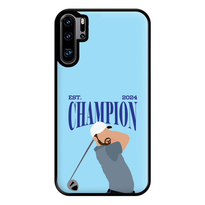 Schauffele Champion 2024 Phone Case for Huawei P30 Pro