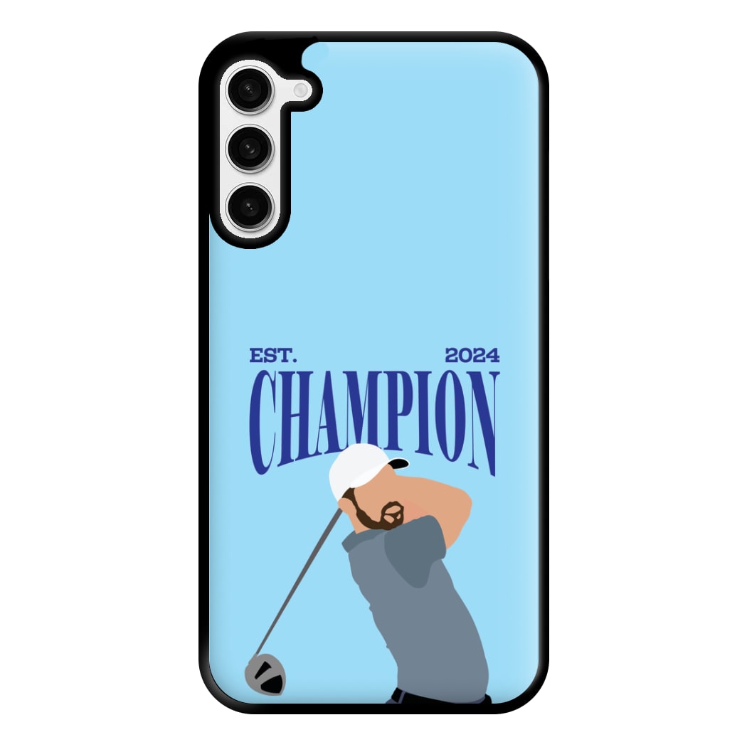 Schauffele Champion 2024 Phone Case for Galaxy S23 Plus