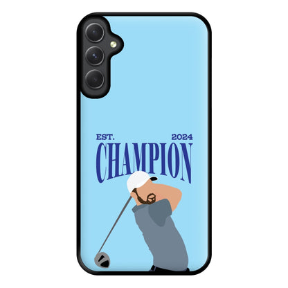 Schauffele Champion 2024 Phone Case for Galaxy A54