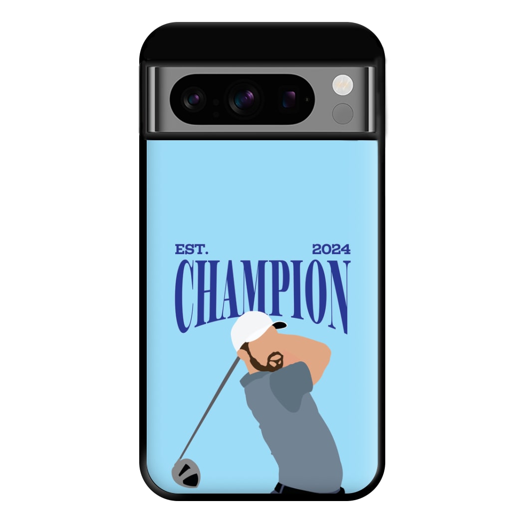 Schauffele Champion 2024 Phone Case for Google Pixel 8 Pro