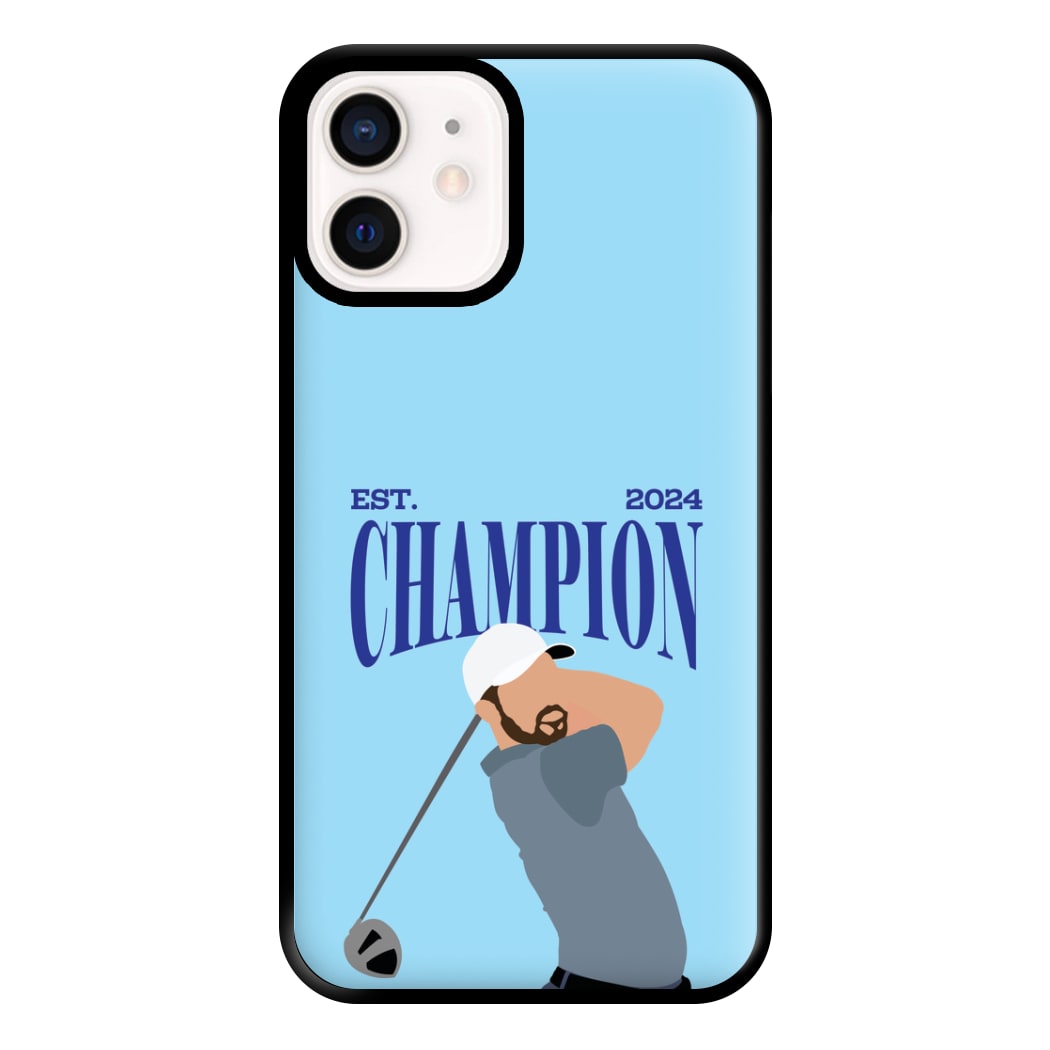 Schauffele Champion 2024 Phone Case for iPhone 13 Mini