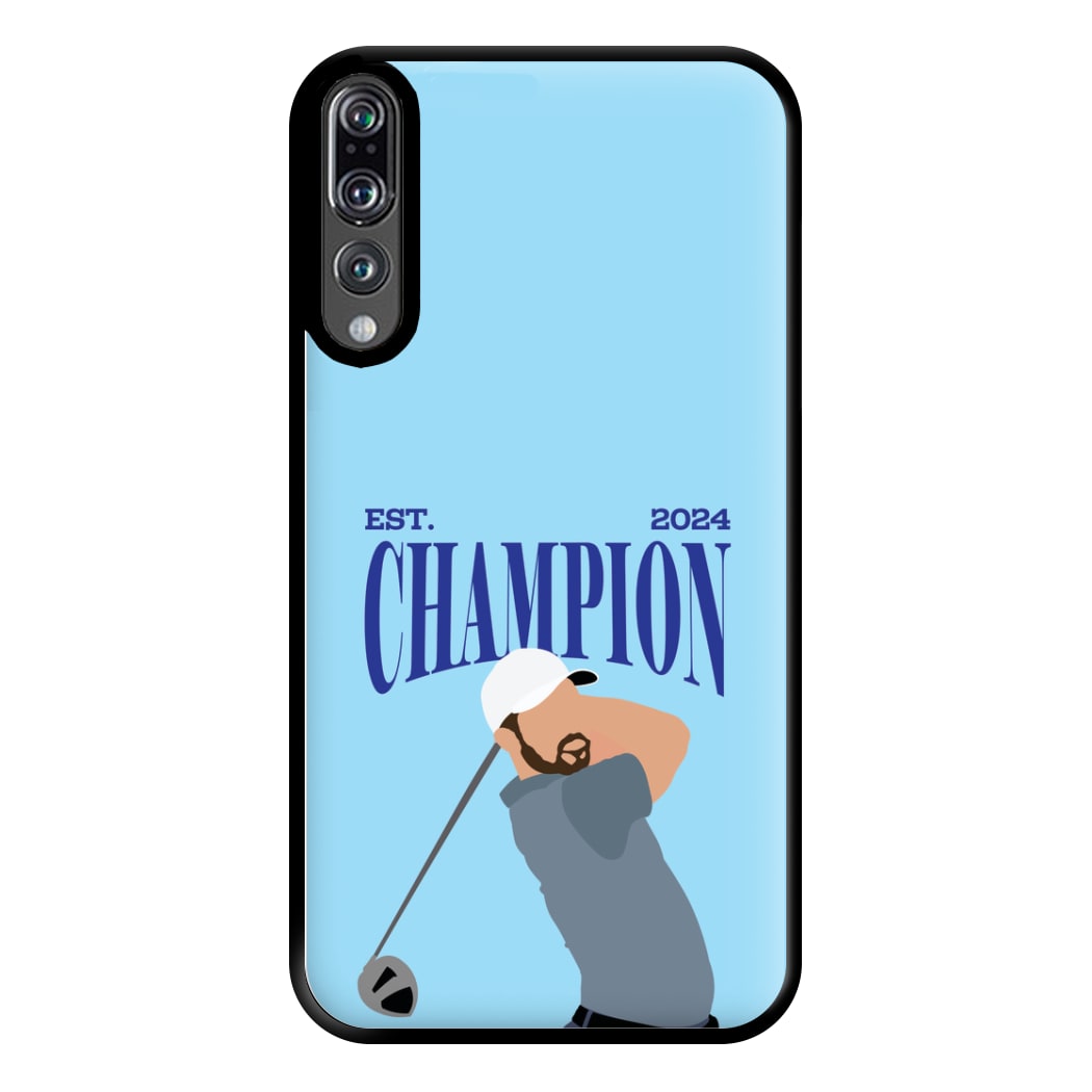 Schauffele Champion 2024 Phone Case for Huawei P20 Pro