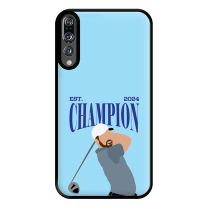 Schauffele Champion 2024 Phone Case for Huawei P20 Pro