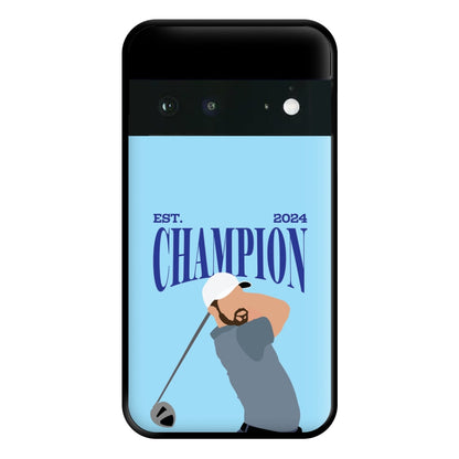 Schauffele Champion 2024 Phone Case for Google Pixel 6a