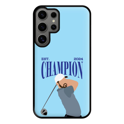 Schauffele Champion 2024 Phone Case for Galaxy S24 Ultra