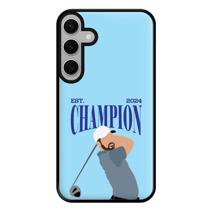 Schauffele Champion 2024 Phone Case for Galaxy S24FE