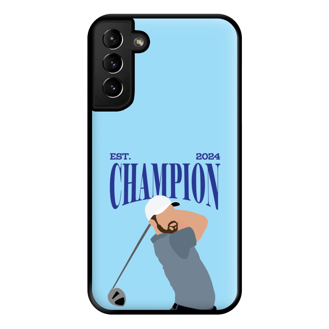 Schauffele Champion 2024 Phone Case for Galaxy S21 Plus