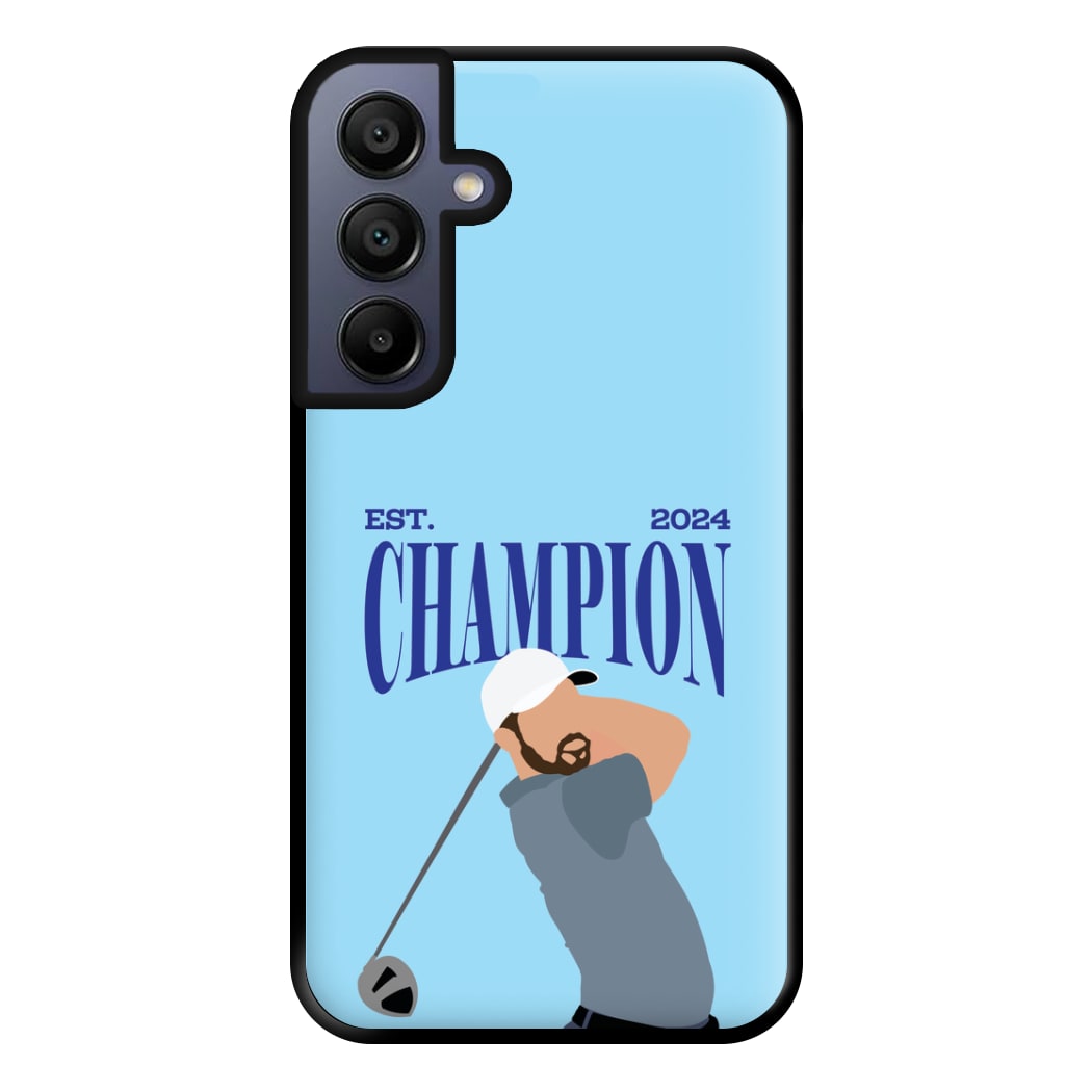 Schauffele Champion 2024 Phone Case for Galaxy A15