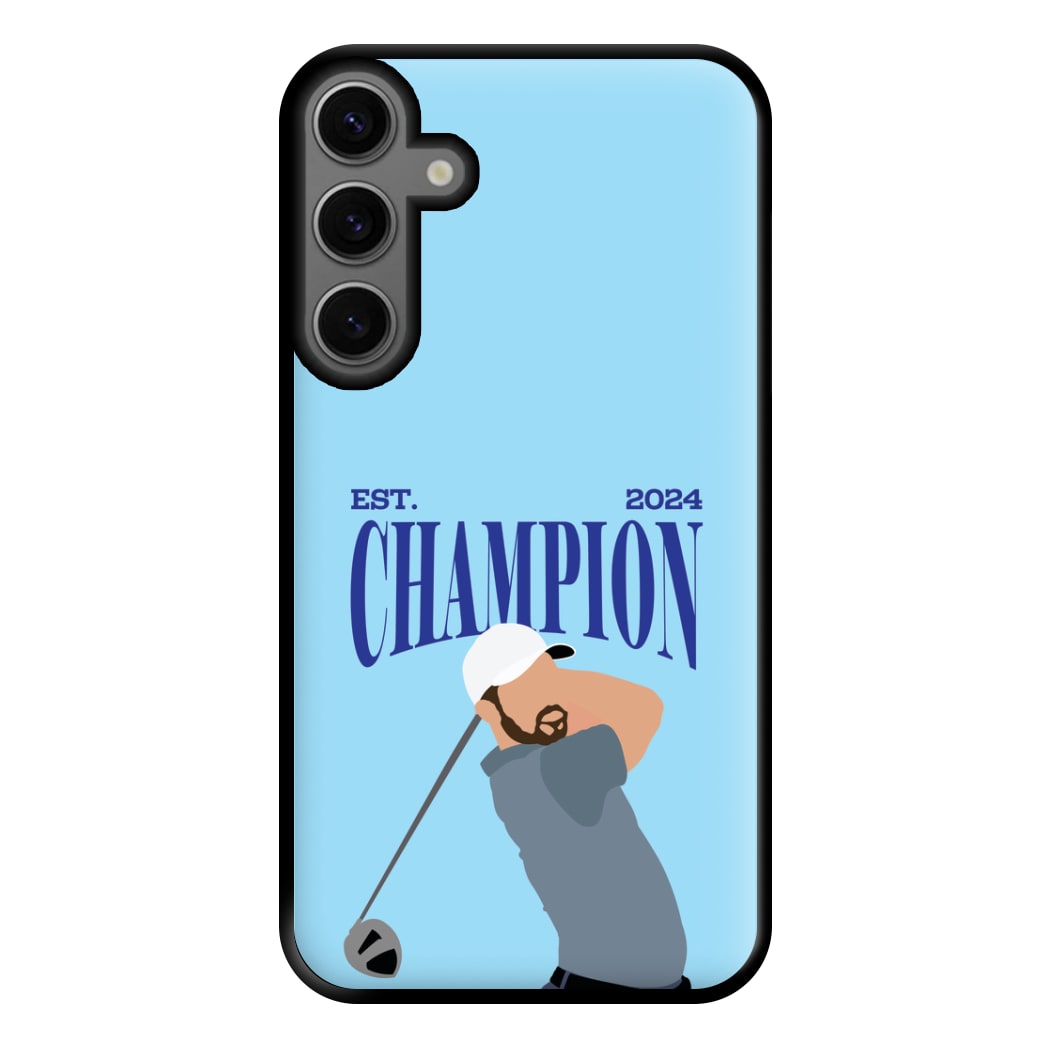 Schauffele Champion 2024 Phone Case for Galaxy S23FE