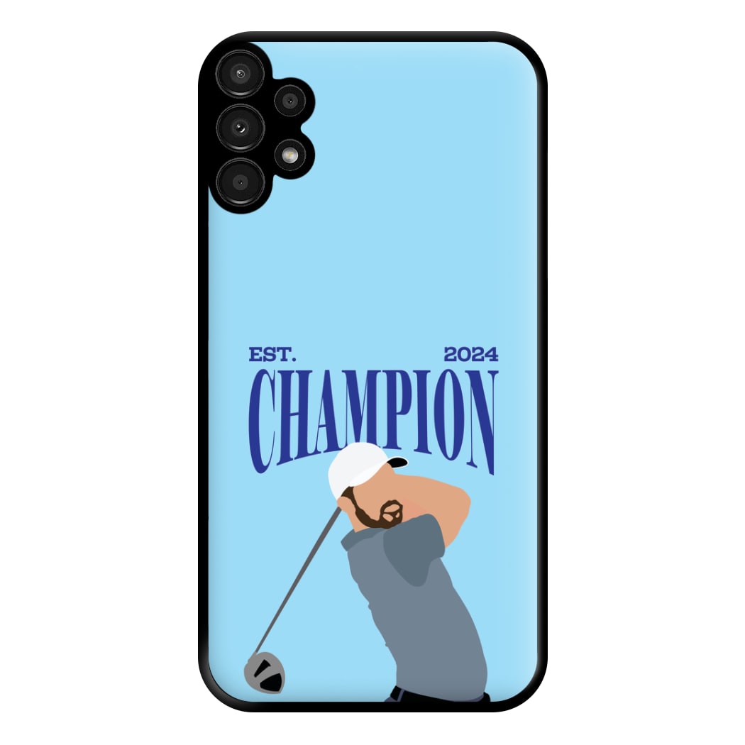 Schauffele Champion 2024 Phone Case for Galaxy A13