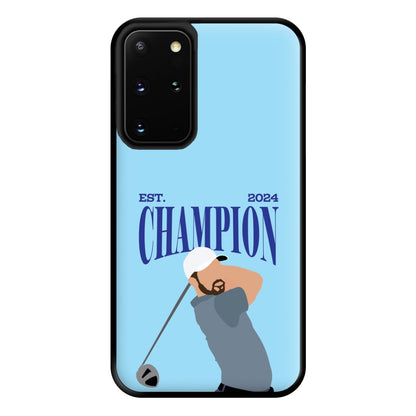 Schauffele Champion 2024 Phone Case for Galaxy S20 Plus