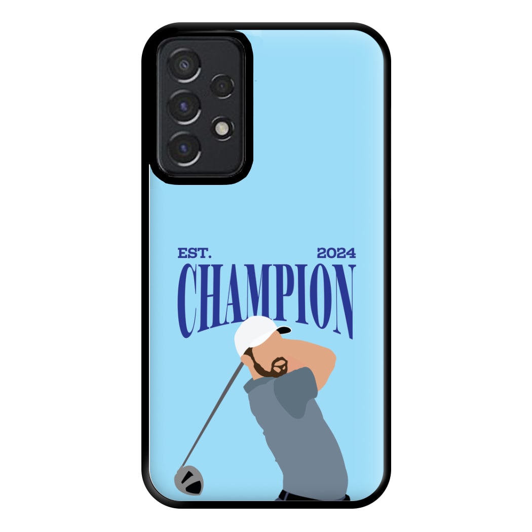 Schauffele Champion 2024 Phone Case for Galaxy A52 / A52s