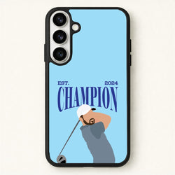 Schauffele Champion 2024 Phone Case for Galaxy S26 Plus