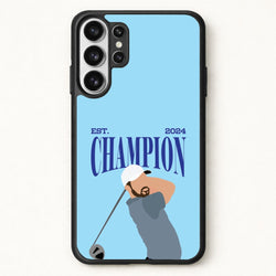 Schauffele Champion 2024 Phone Case for Galaxy S26 Ultra