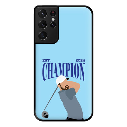 Schauffele Champion 2024 Phone Case for Galaxy S21 Ultra