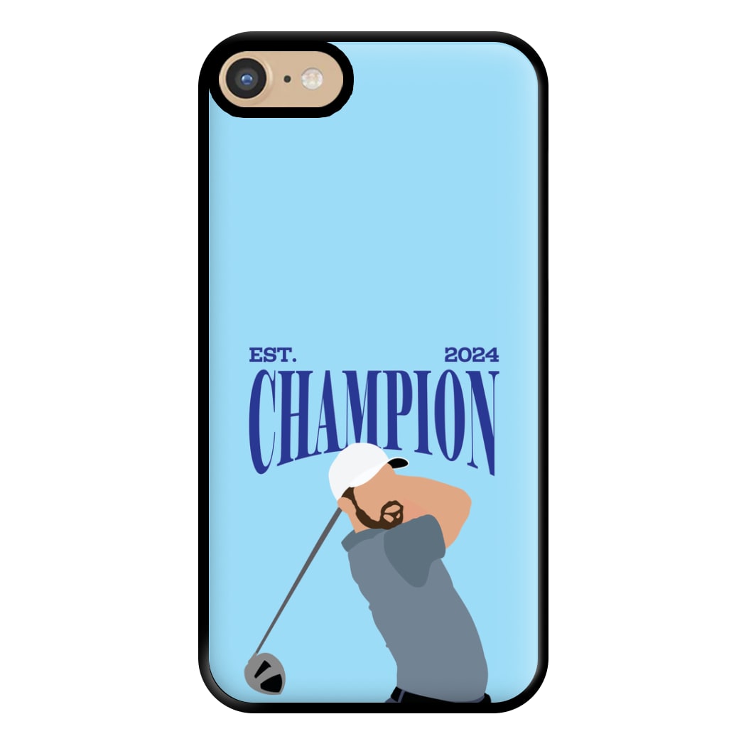 Schauffele Champion 2024 Phone Case for iPhone 6 / 7 / 8 / SE