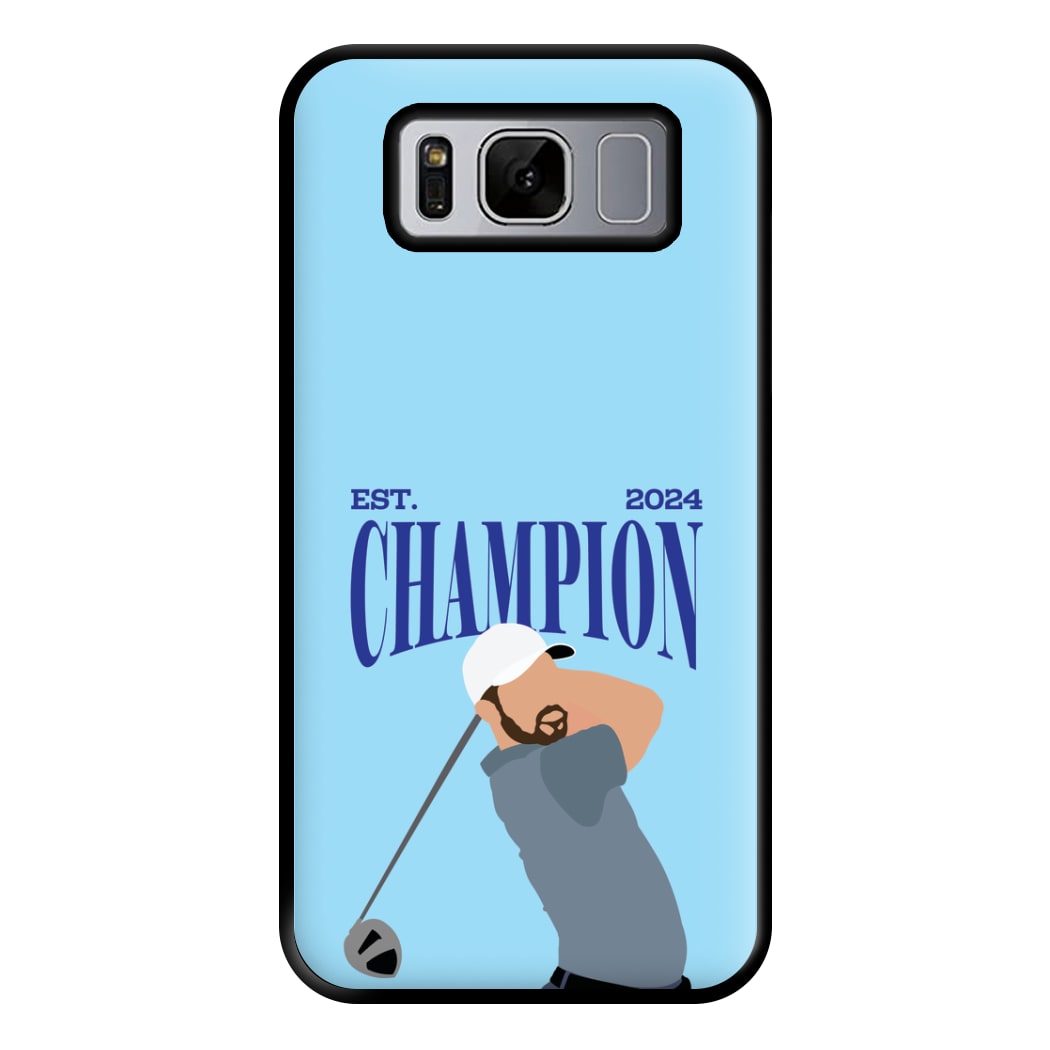 Schauffele Champion 2024 Phone Case for Galaxy S8 Plus