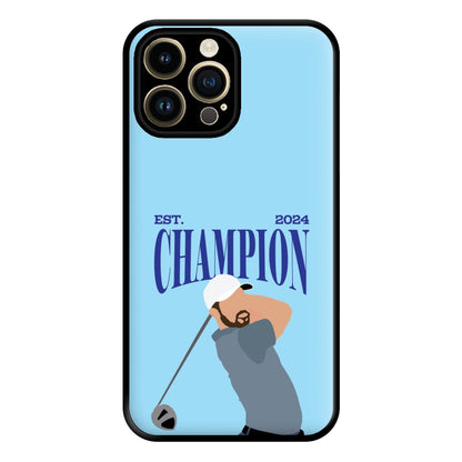 Schauffele Champion 2024 Phone Case for iPhone 14 Pro Max