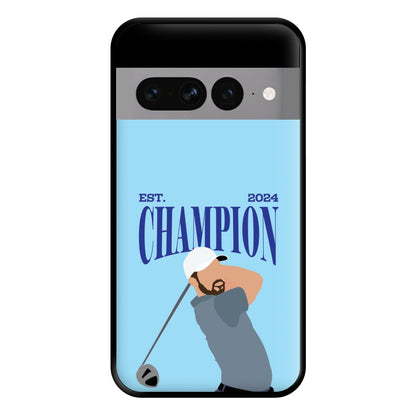 Schauffele Champion 2024 Phone Case for Google Pixel 7 Pro