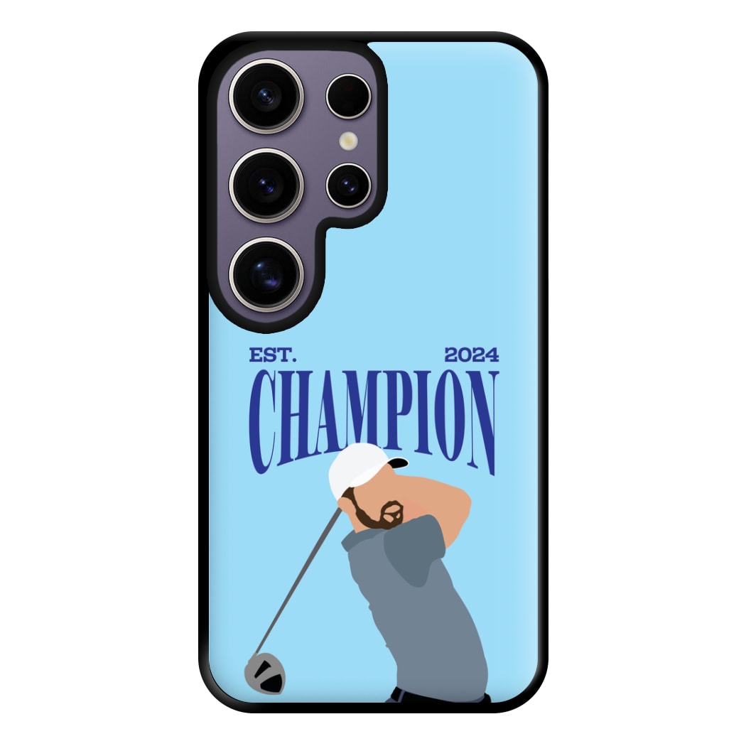 Schauffele Champion 2024 Phone Case for Galaxy S25 Ultra