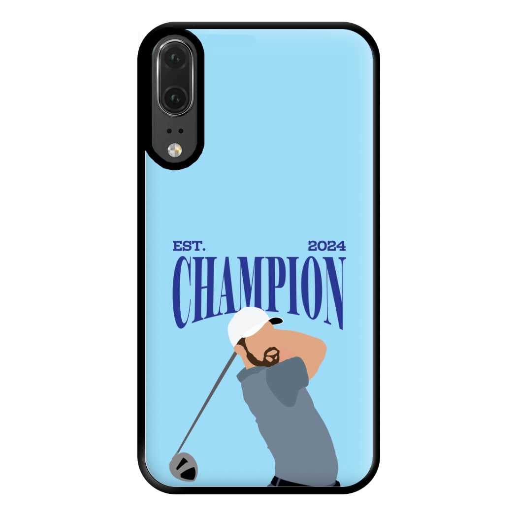 Schauffele Champion 2024 Phone Case for Huawei P20