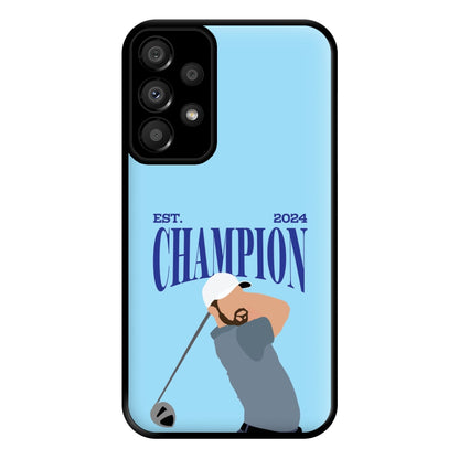 Schauffele Champion 2024 Phone Case for Galaxy A33