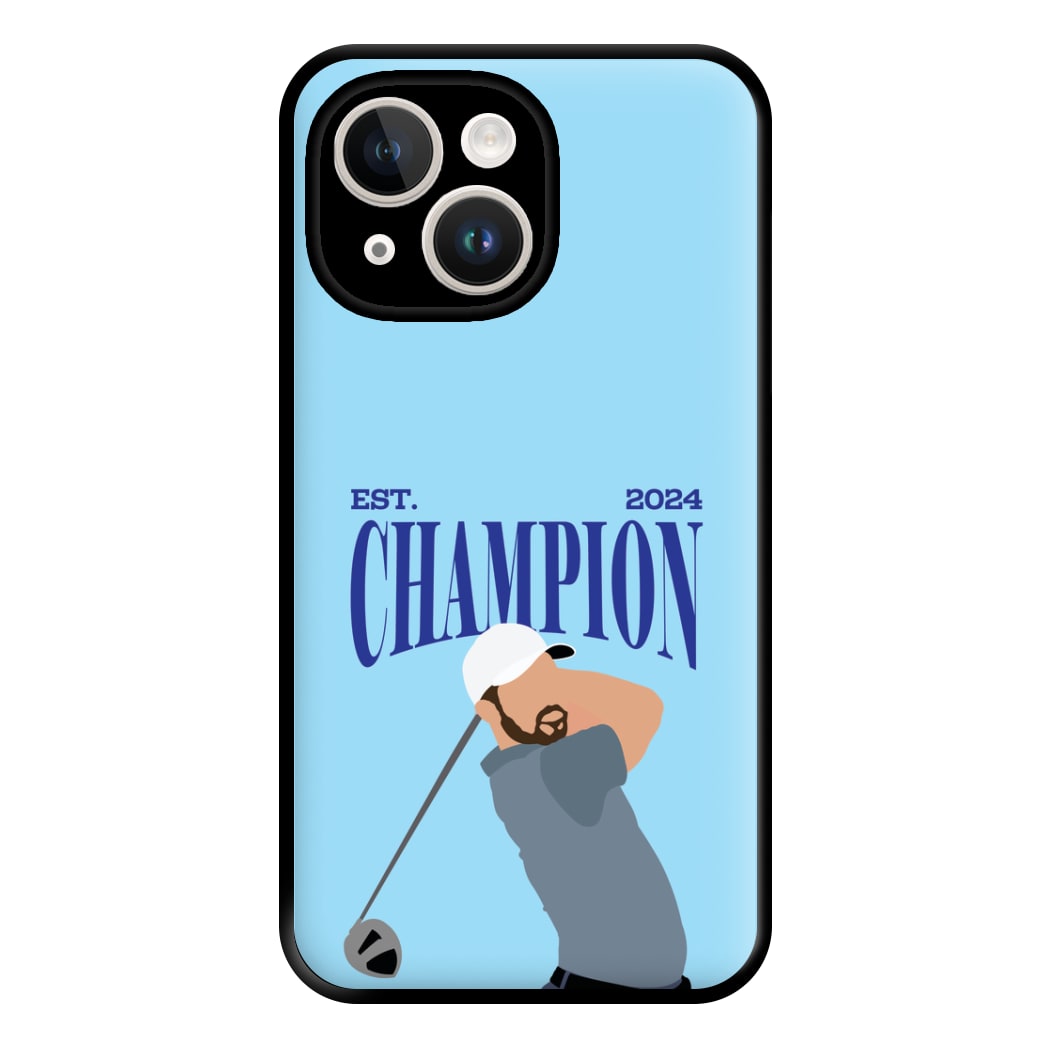 Schauffele Champion 2024 Phone Case for iPhone 14 Plus