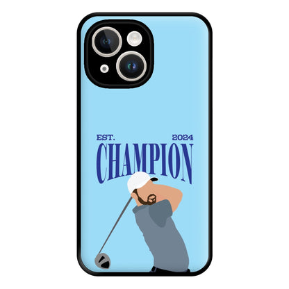 Schauffele Champion 2024 Phone Case for iPhone 14 Plus