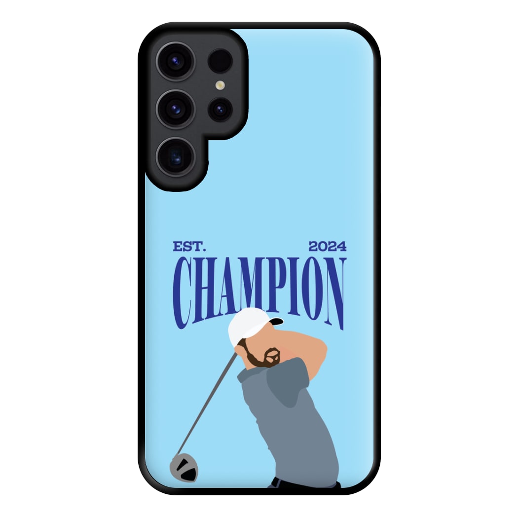 Schauffele Champion 2024 Phone Case for Galaxy S23 Ultra