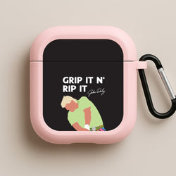 Grip It N Rip It  Pink AirPods Case
