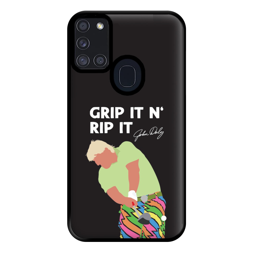 Grip It N Rip It  Phone Case for Galaxy A21s