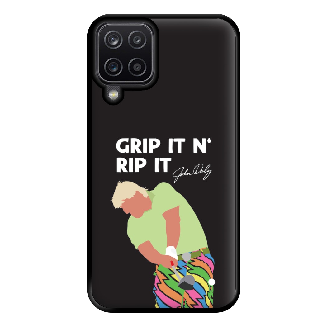 Grip It N Rip It  Phone Case for Galaxy A12