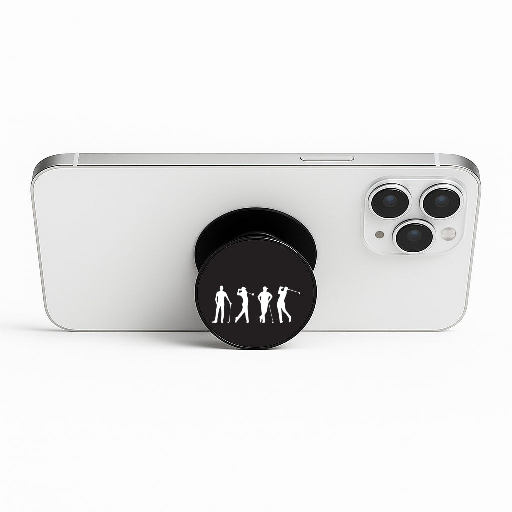Golf Silhouettes Phone Stand