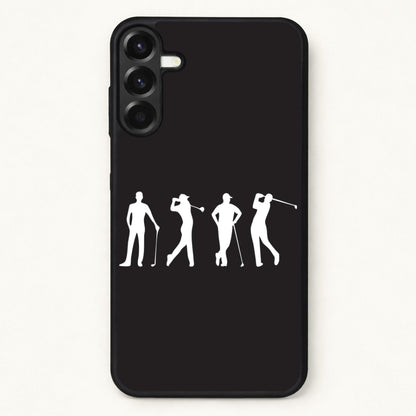 Golf Silhouettes Phone Case for Galaxy A37