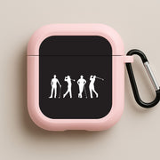 Golf Silhouettes AirPods Case 4