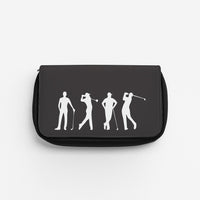 Golf Silhouettes Pencil Case