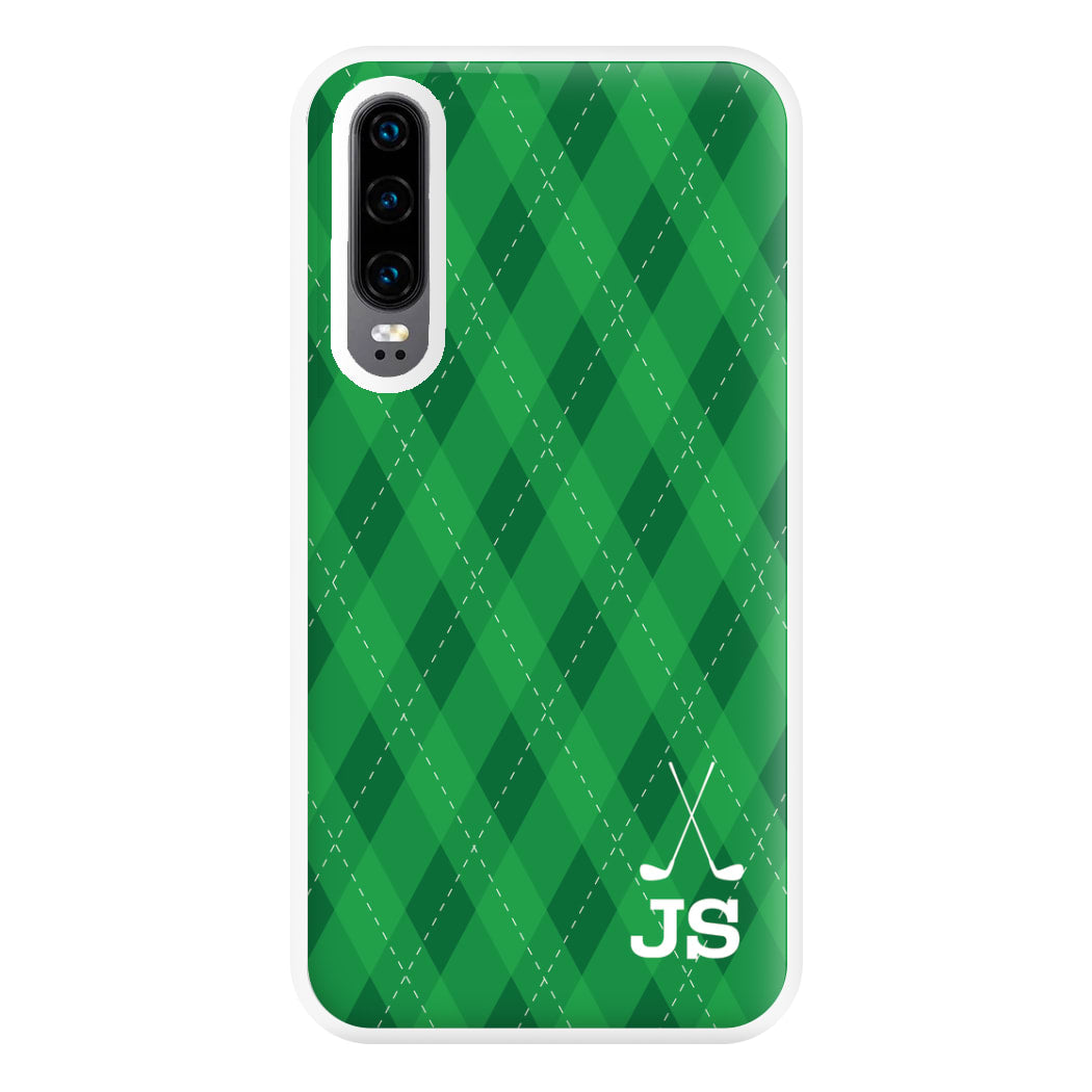 Personalised Golf Pattern Phone Case for Huawei P30