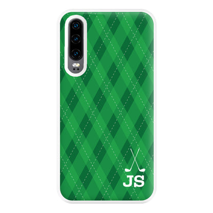 Personalised Golf Pattern Phone Case for Huawei P30