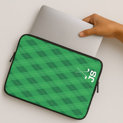 Personalised Golf Pattern MacBook Case